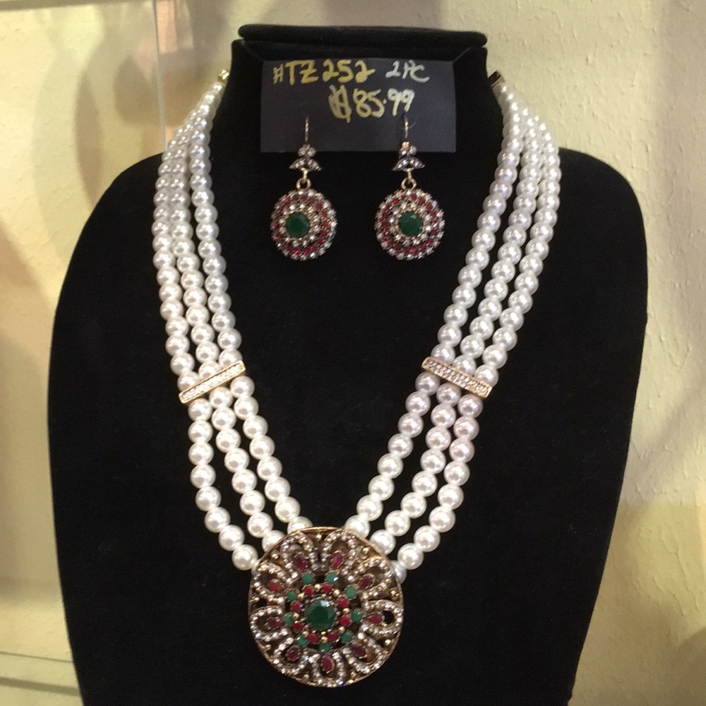Turkish Antique Gold 2pc Set